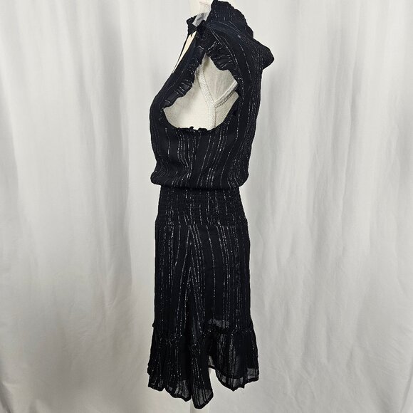 Elan - Size: M - Striped Ruffle Dress - Picture 4 of 6